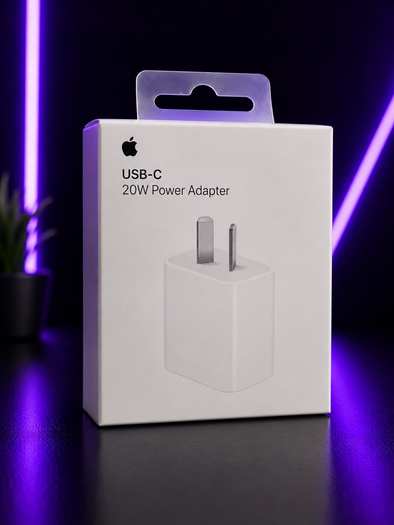 Apple adaptador  C -A-C 20W blanco