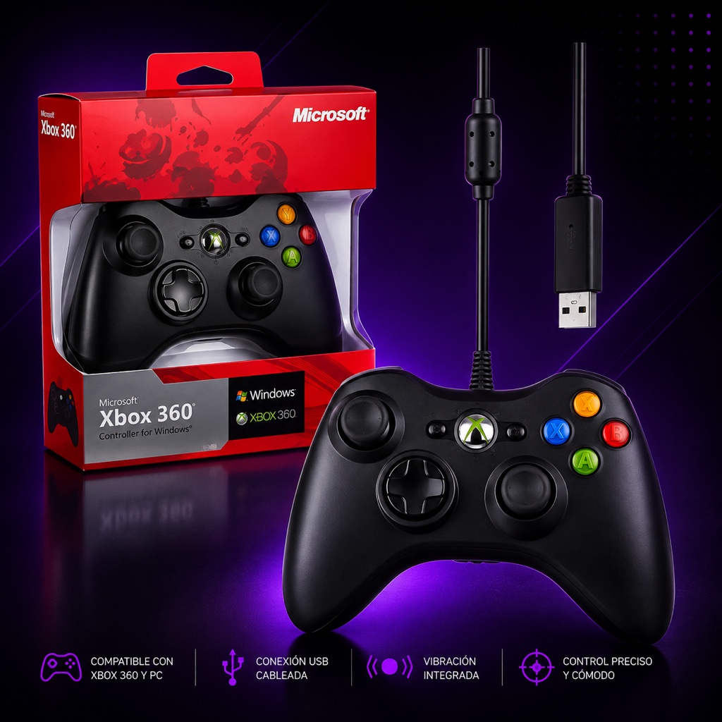 Joystick Xbox 360 control USB
