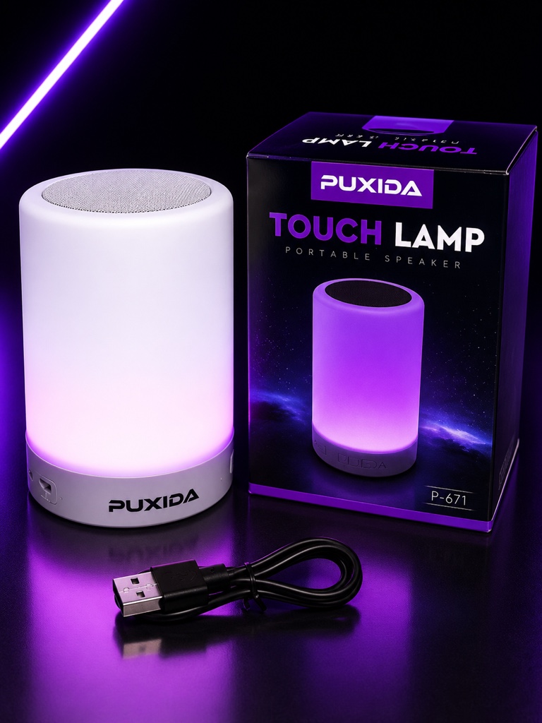 Puxida parlante lampara LED