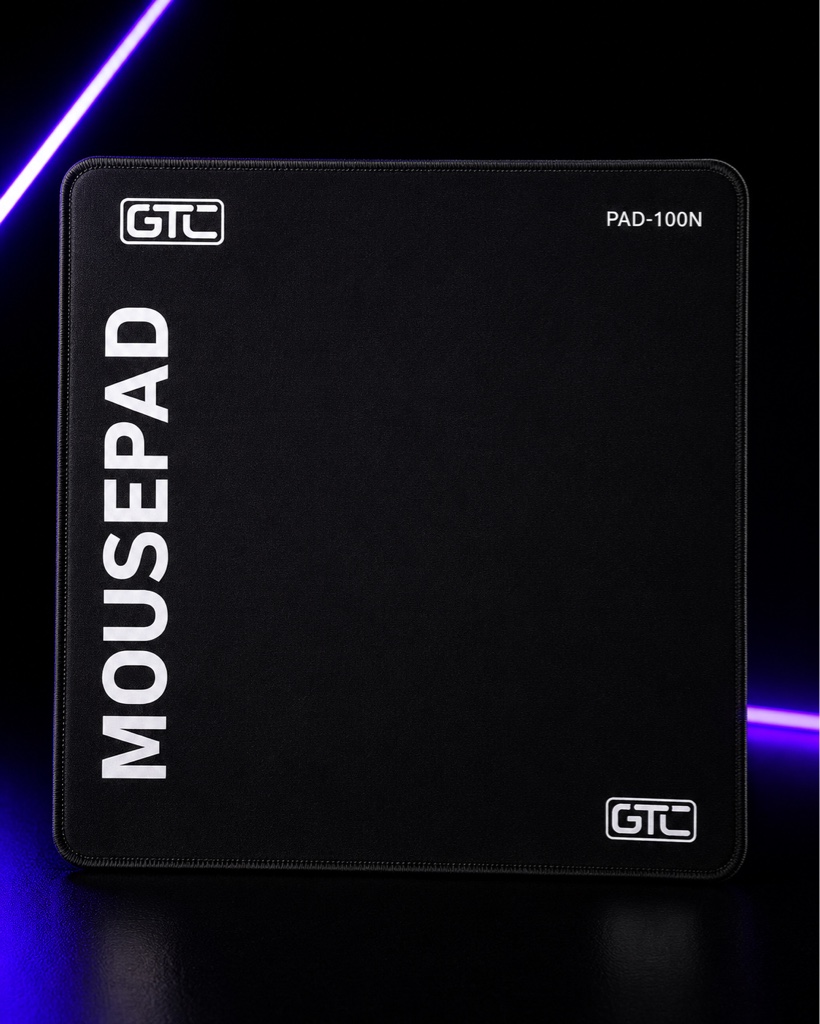 GTC Mousepad negro PAD-100N