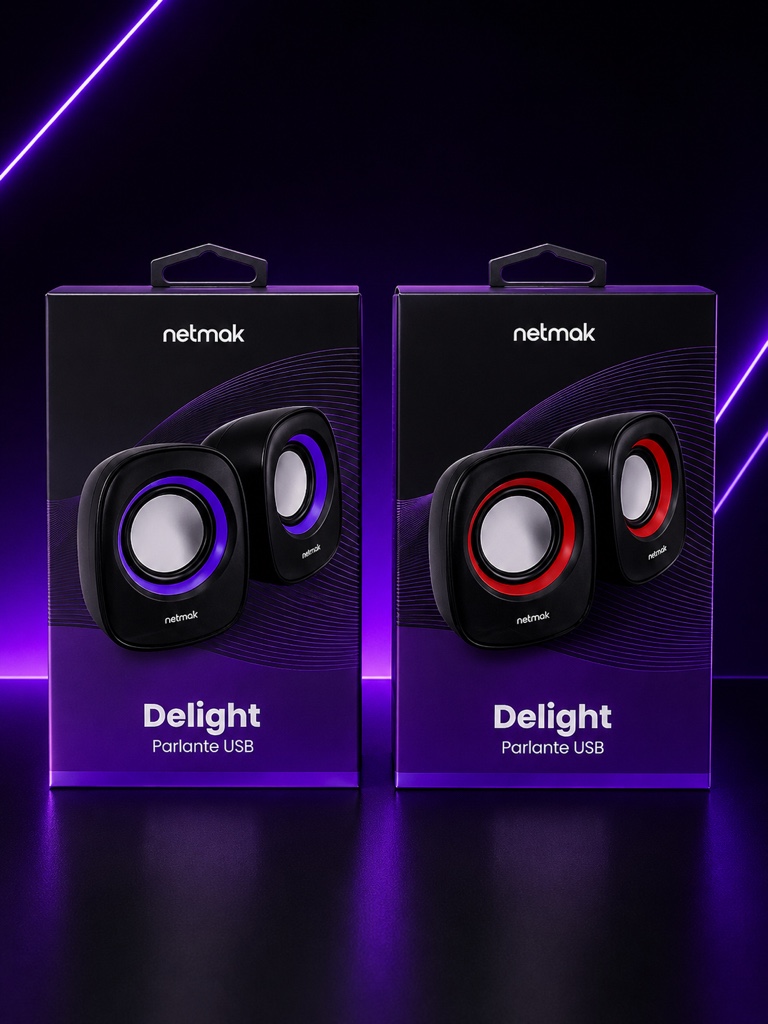 Netmak Delight parlantes USB PC