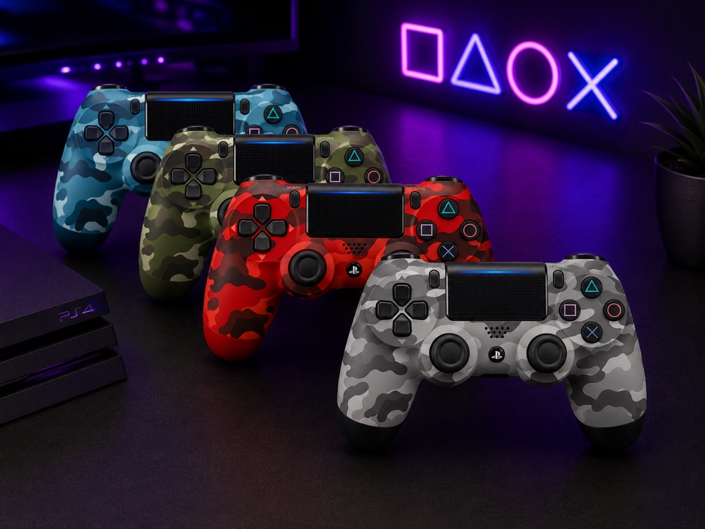 PlayStation 4 Joystick camuflado