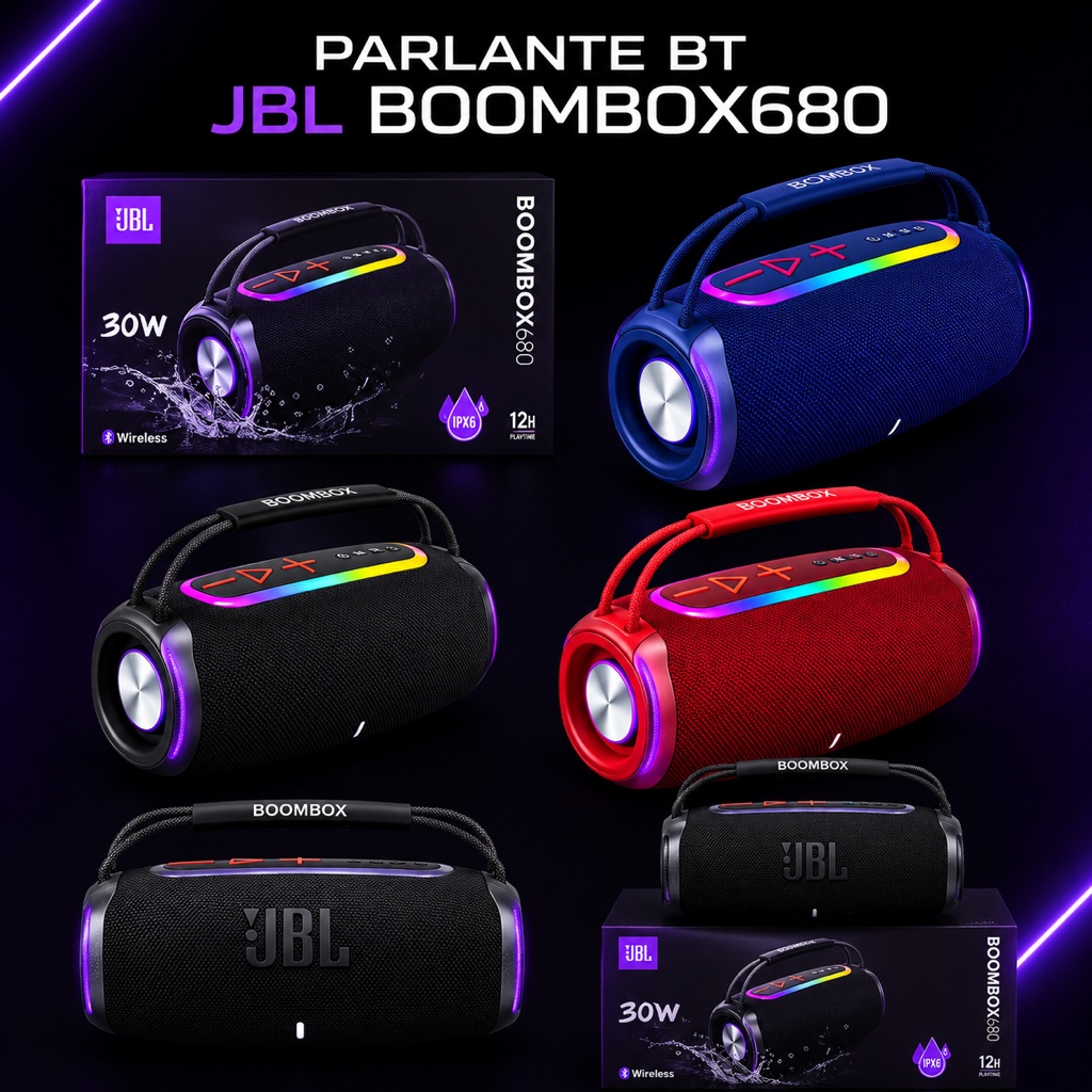 JBL Boombox 520 rojo