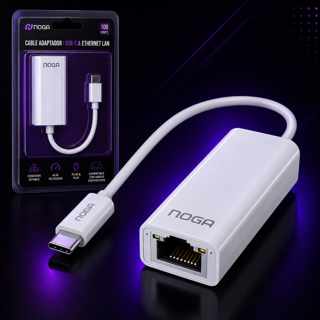 Noga adaptador USB-C a Ethernet