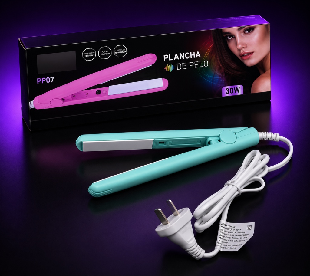 Plancha de pelo PP07 flequillera