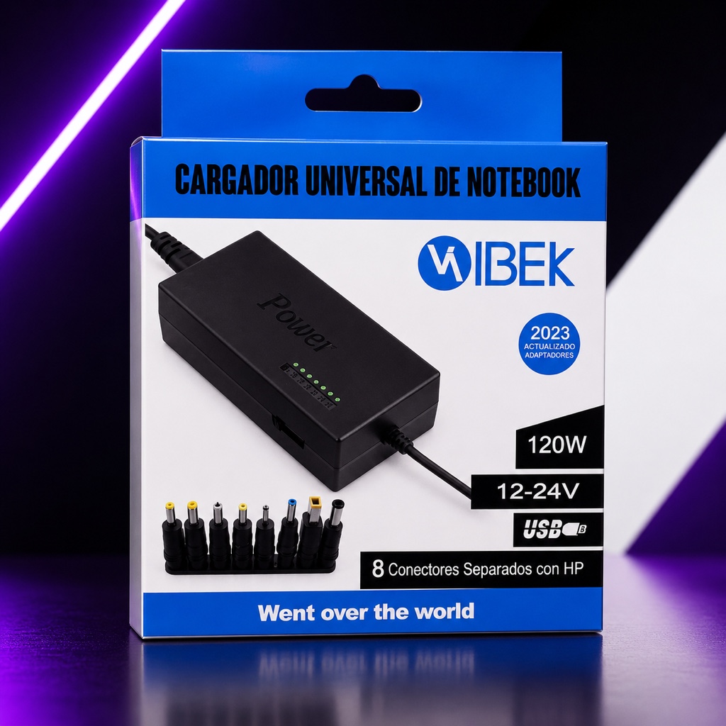 Malibu cargador universal notebook
