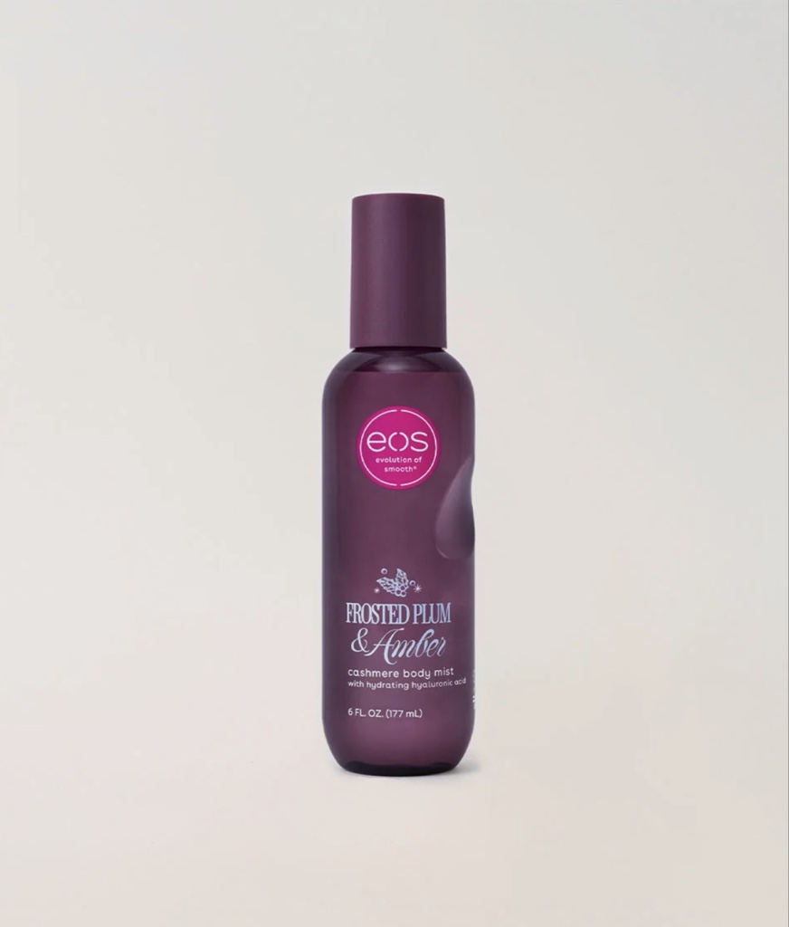 eos Frosted Plum & Amber mist