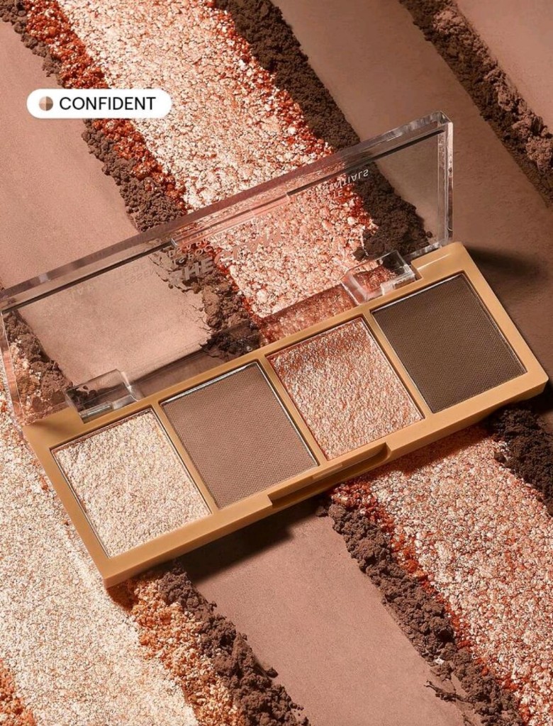 CONFIDENT paleta de sombras nude