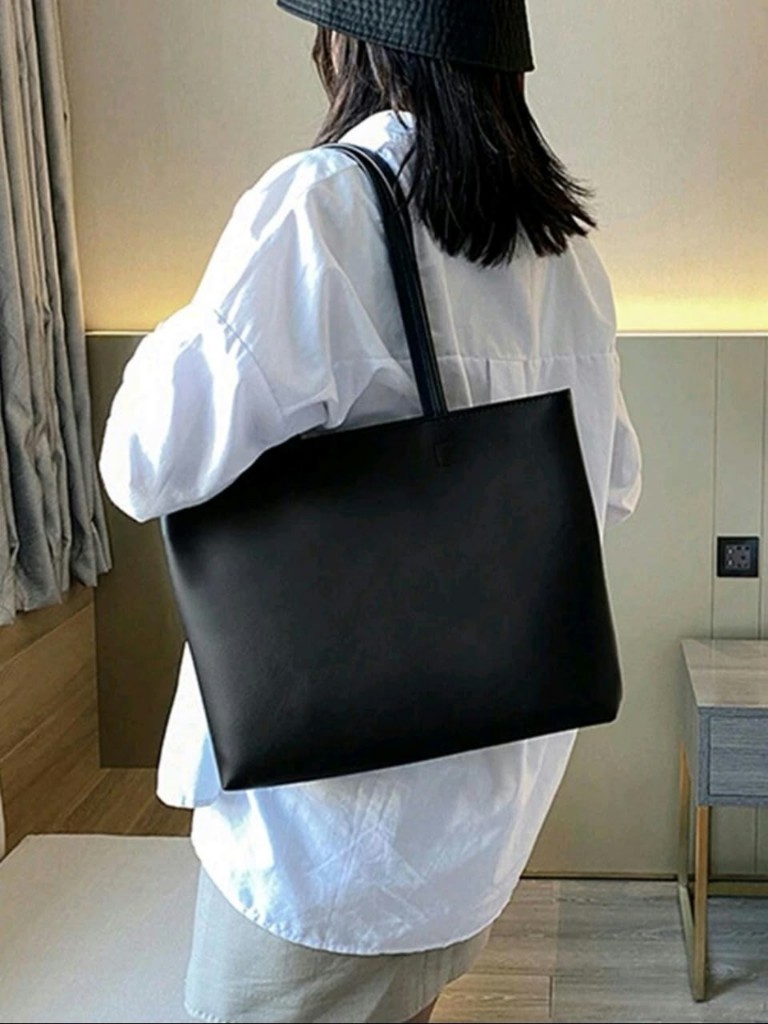 Bolso tote literario negra