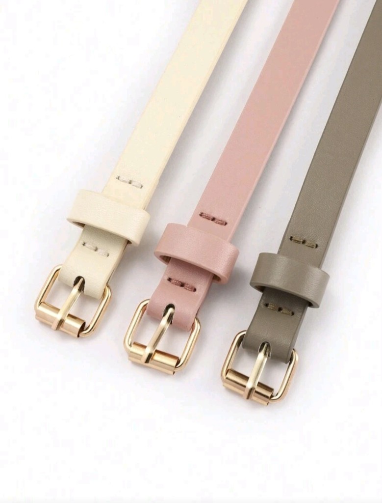 Cinto fino rosa