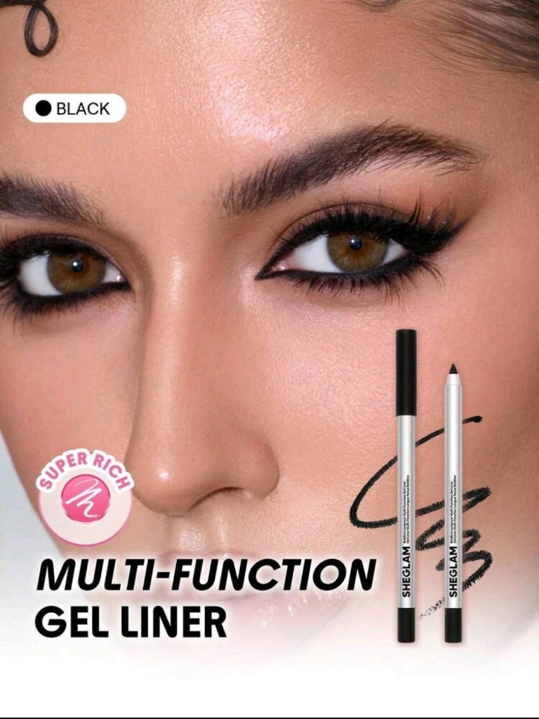 Delineador liner negro Sheglam