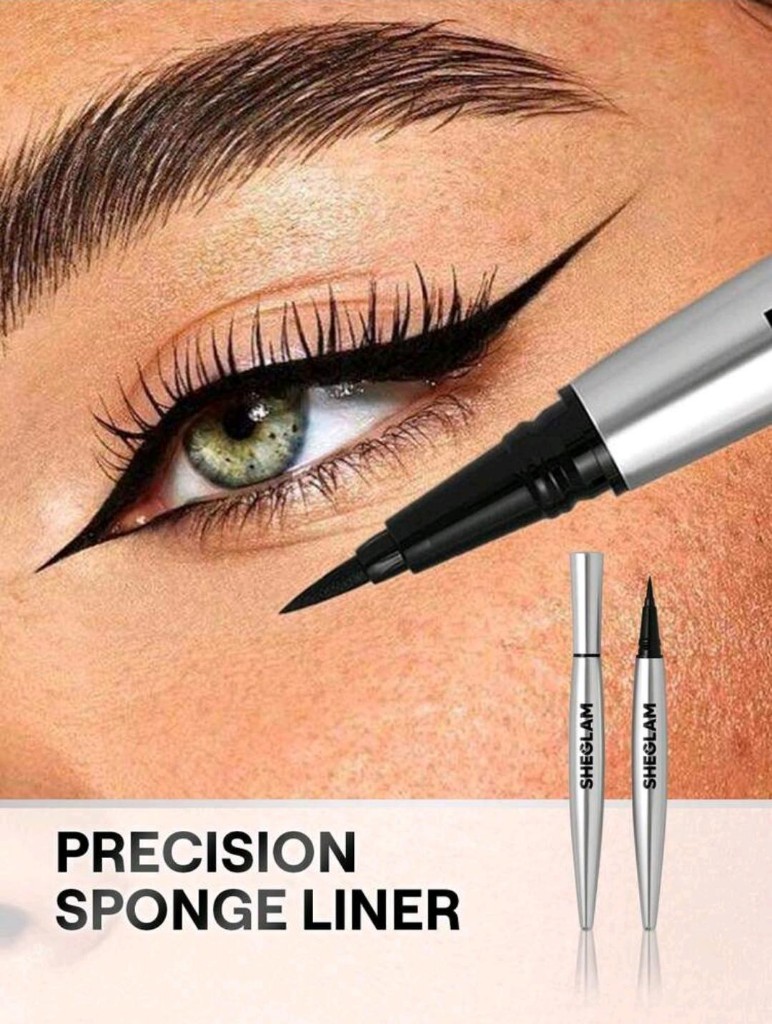 Delineador negro impermeable Sheglam
