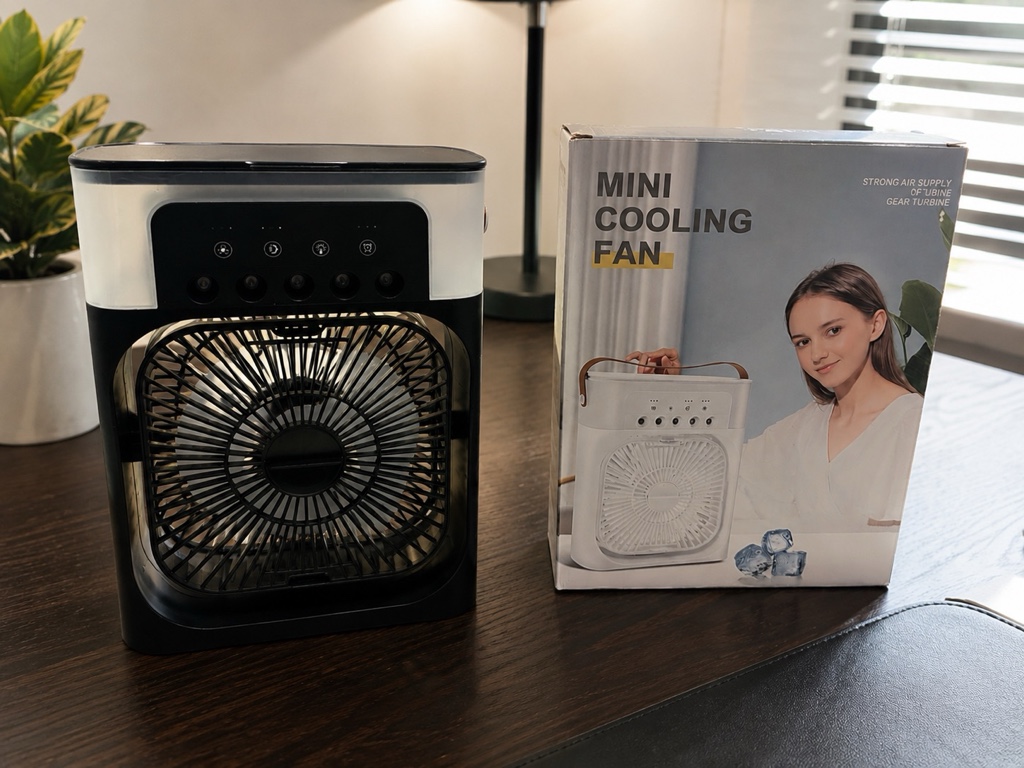 Ventilador con enfriamiento