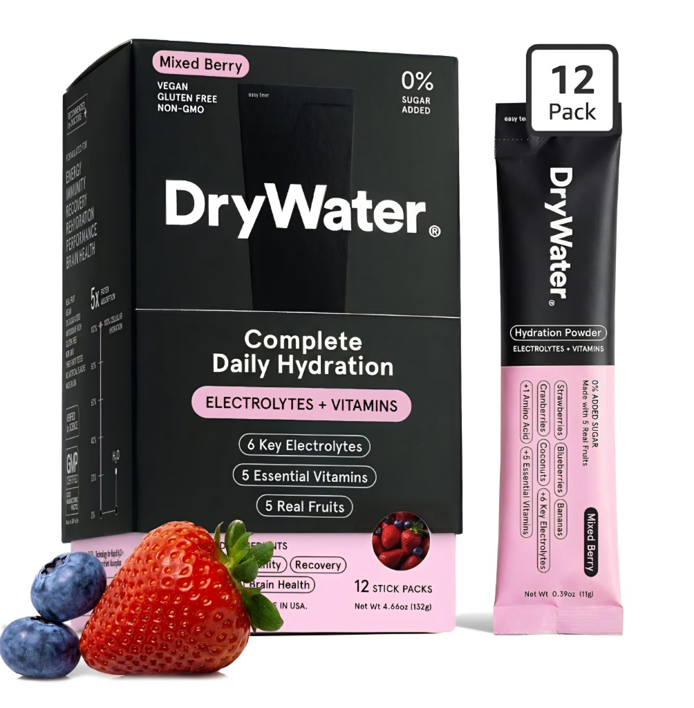 DryWater Mixed Berry 12 Pack
