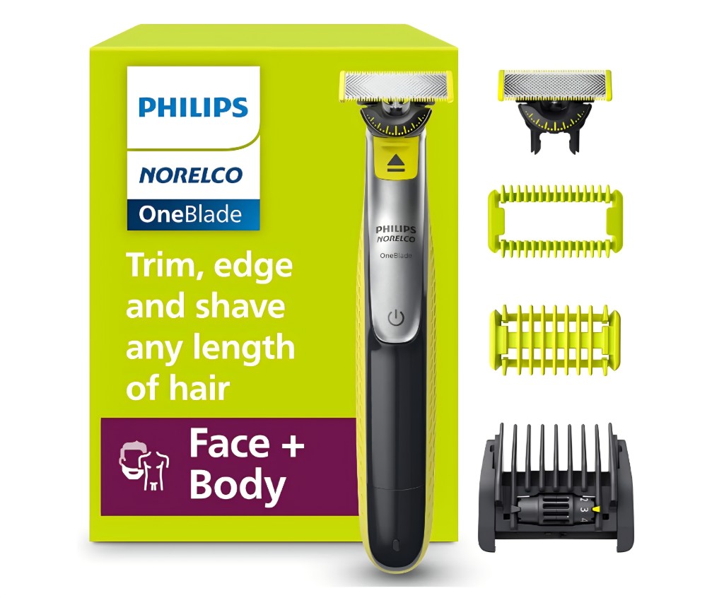 Philips Norelco OneBlade afeitadora Cara y Cuerpo