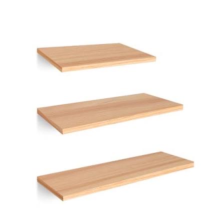 Repisa madera color maple