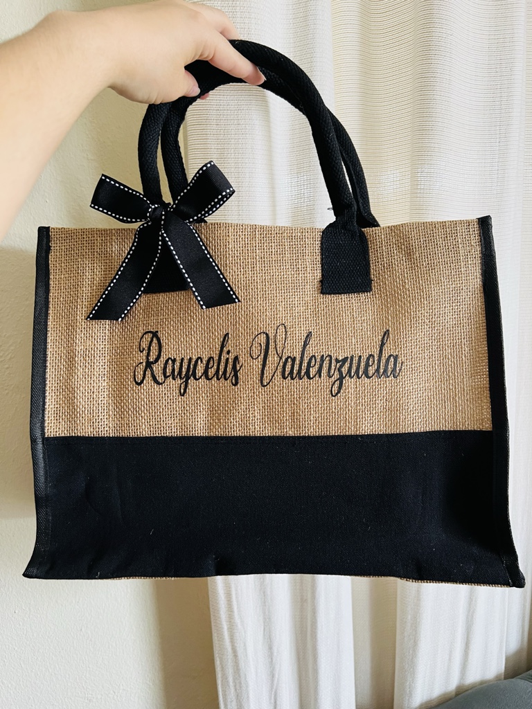 BOLSO YUTE NEGRO & KRAFT