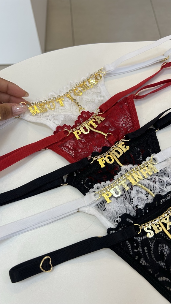Calcinha personalizada pronta