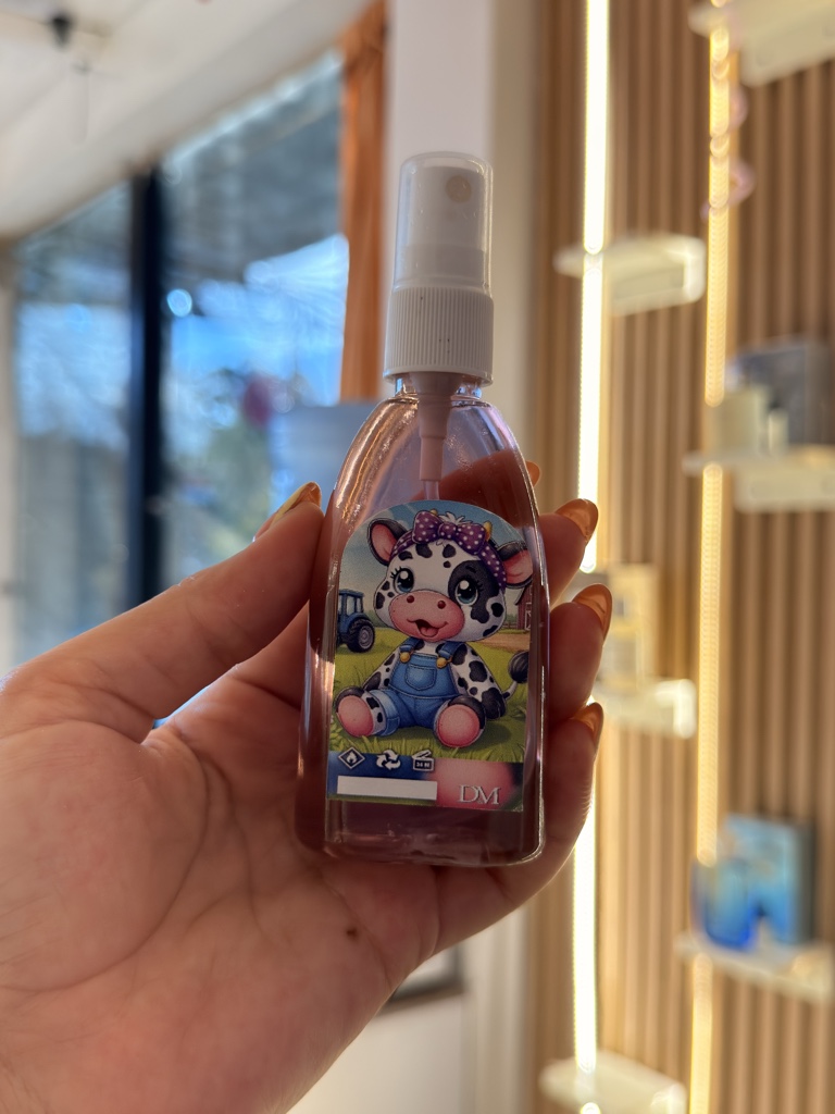 DM rosa spray infantil