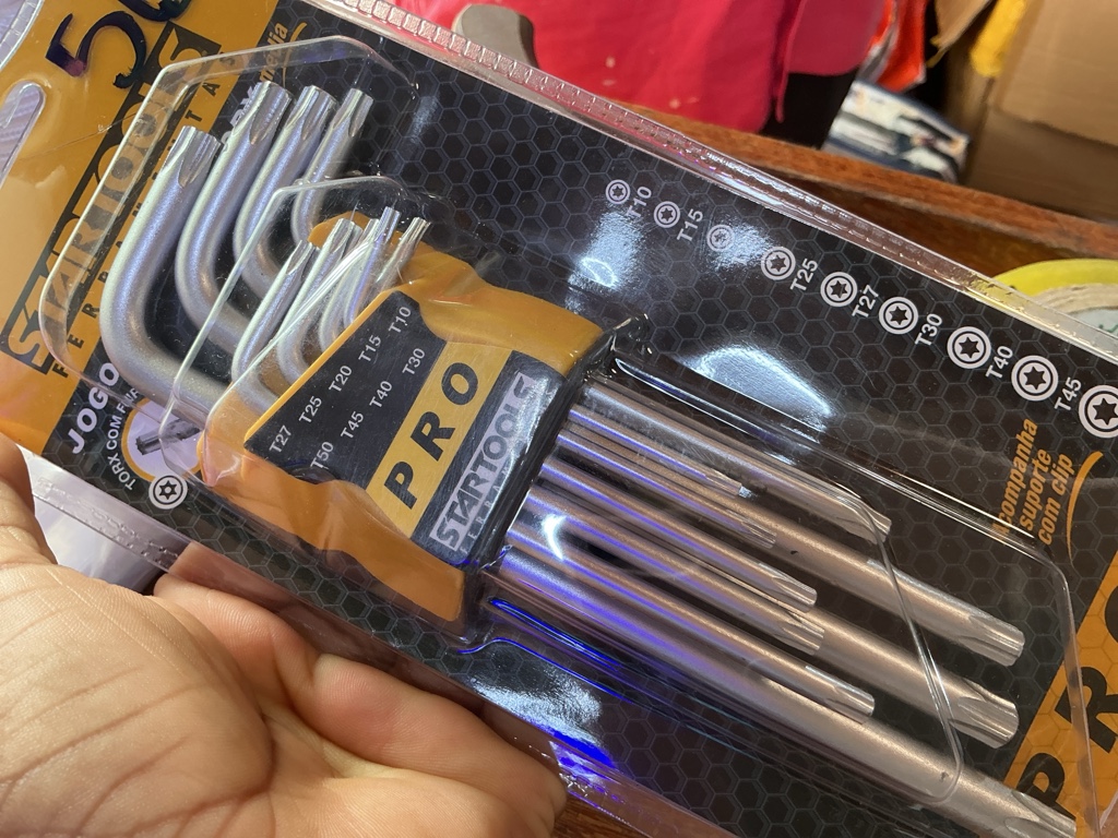 Jogo chave startools 9pcs