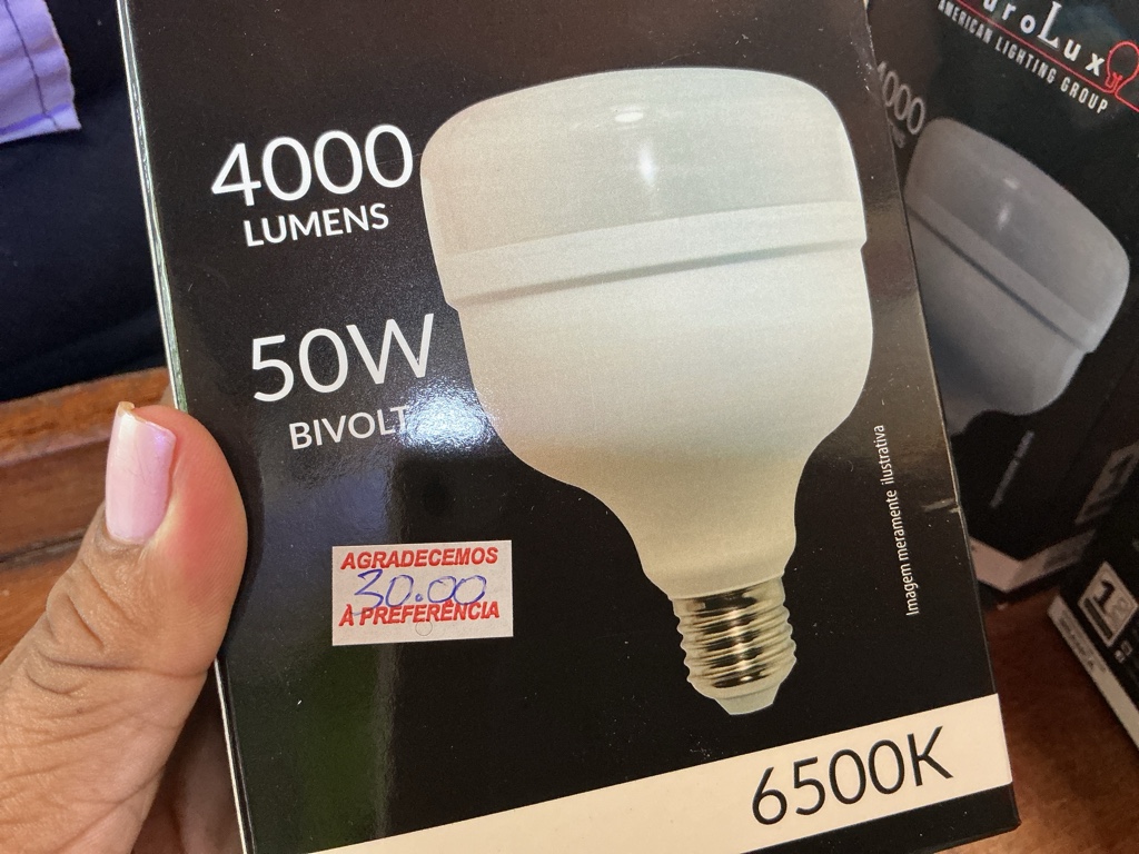 Lâmpada 50w