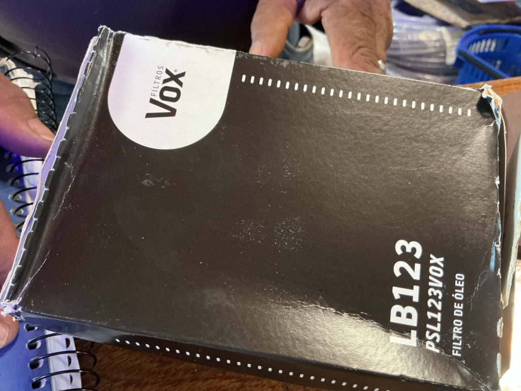 Filtro de óleo mwm