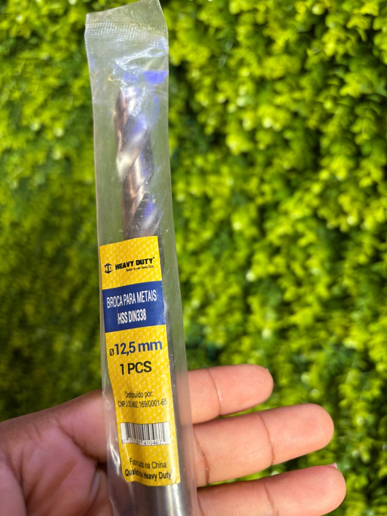 Broca p/ metais 12,5mm