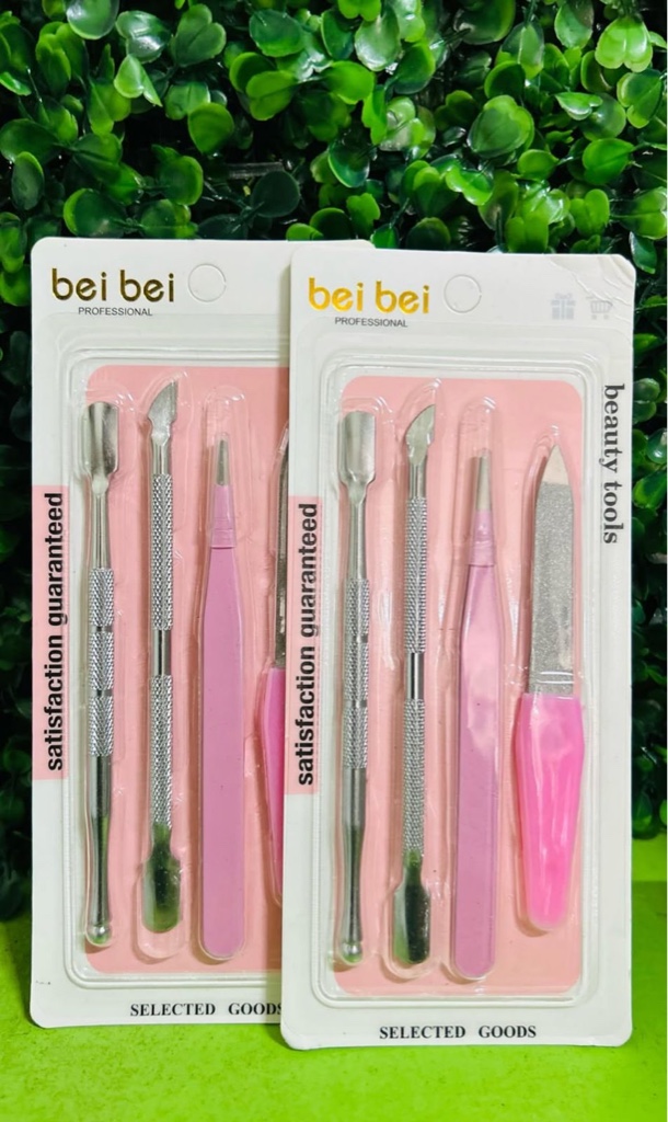 Kit manicure aço