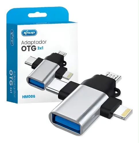 Adaptador 3 em 1