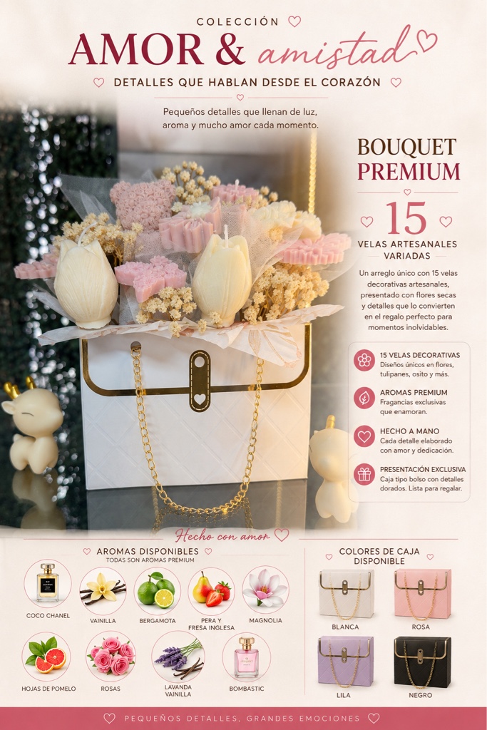 Bouquet Bolso de Mano
