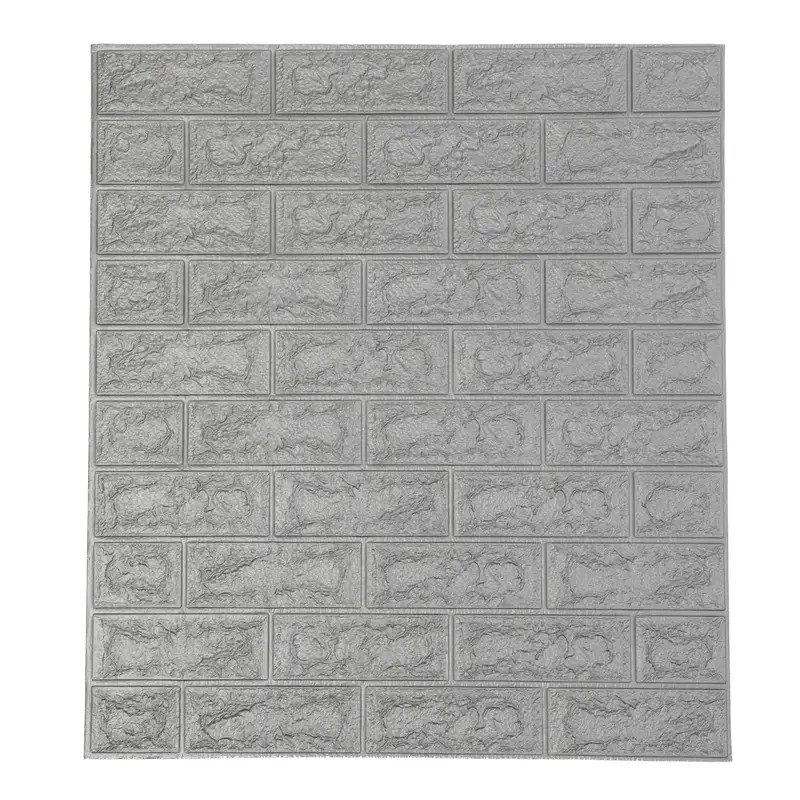 PLACAS SIMIL LADRILLO GRIS 70X77