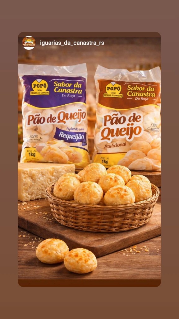 Pão de queijo tradicional