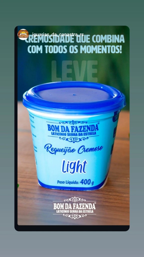Requeijão Bom da Fazenda