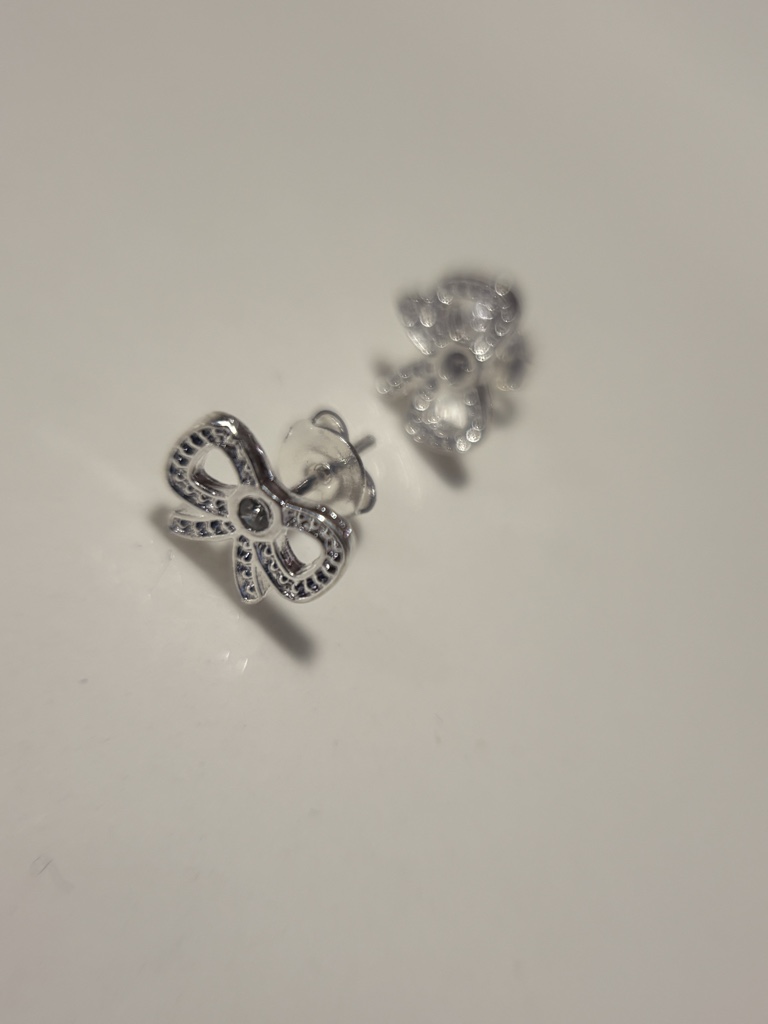 Aros cinta plata 925