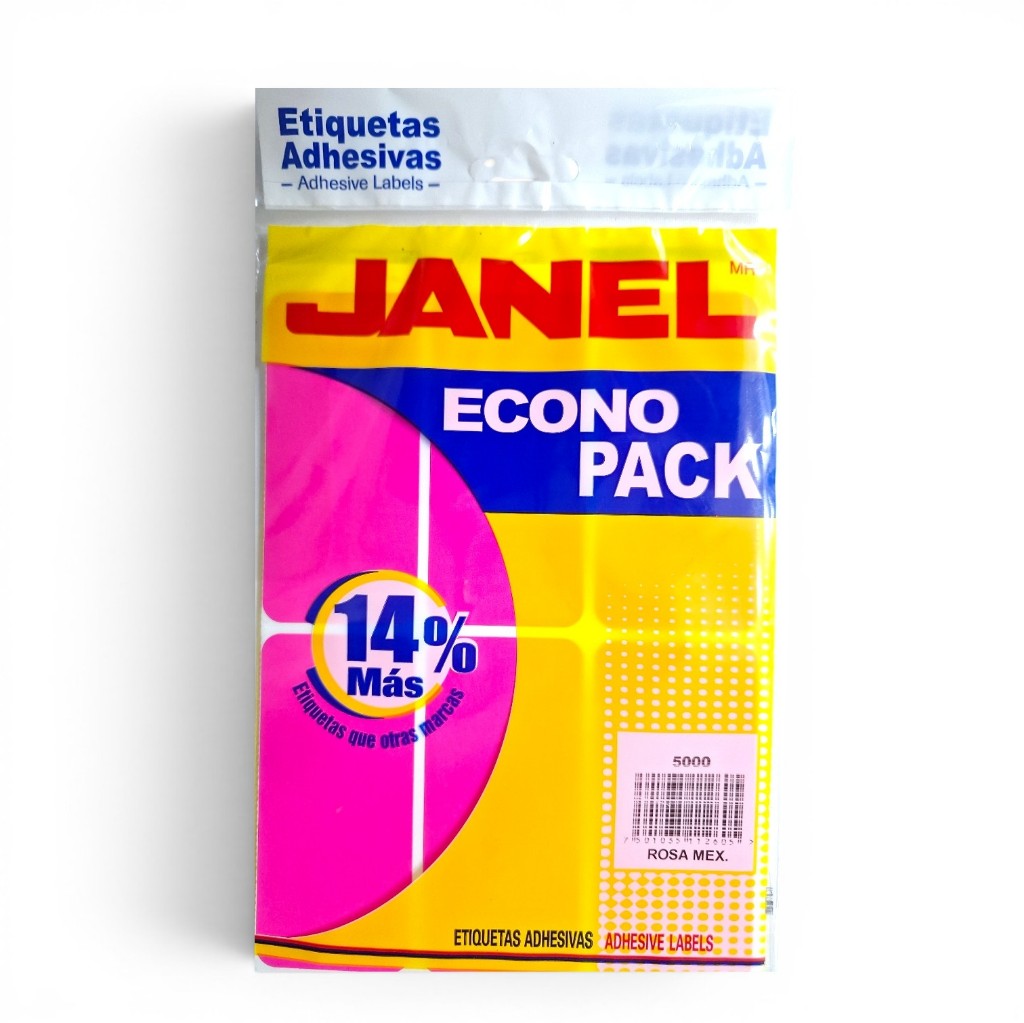 Etiquetas adhesivas Janel #25