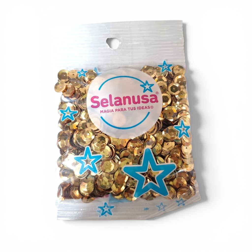 Lentejuela Selanusa oro