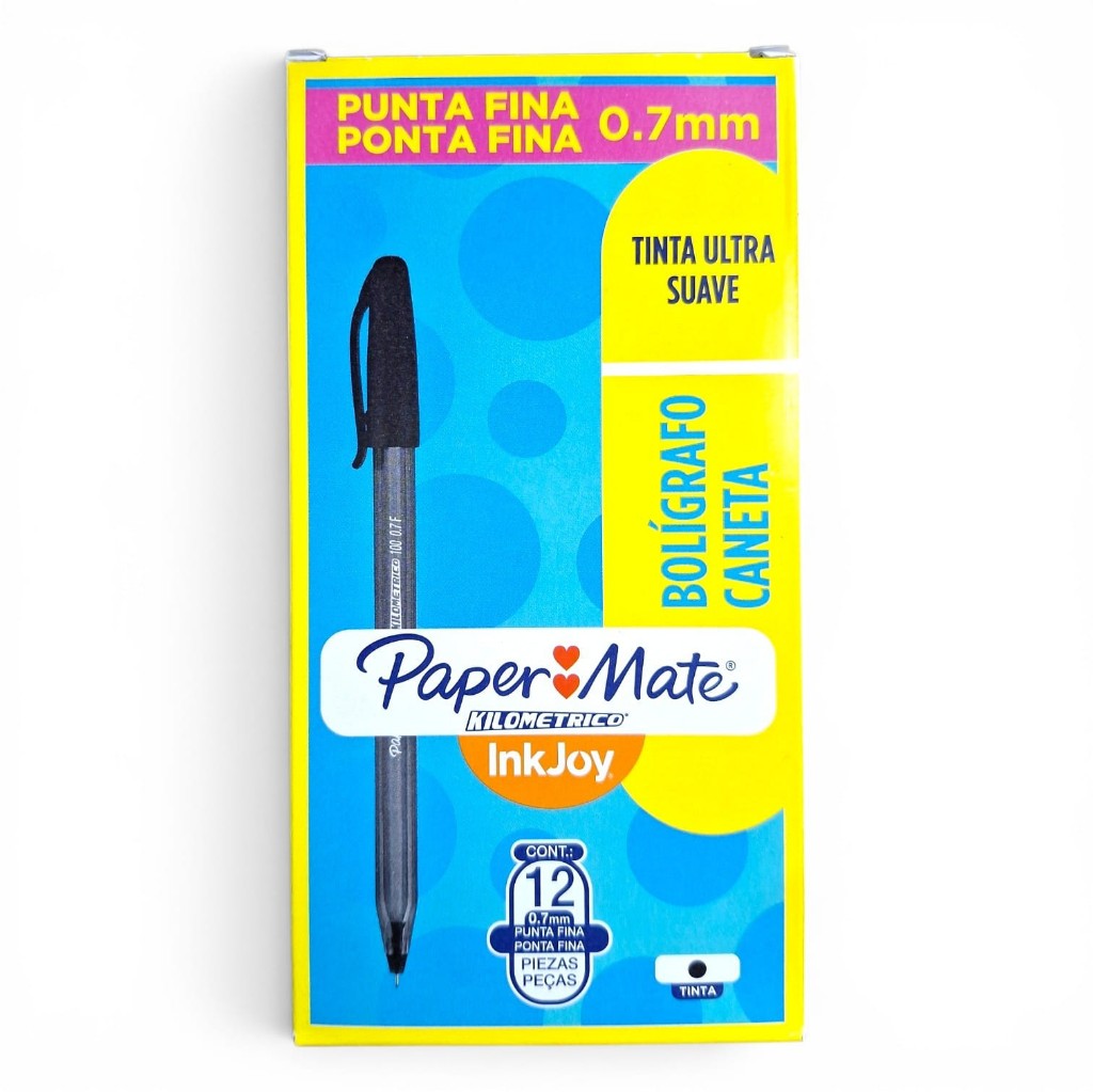 Bolígrafo Paper Mate Fino Negro