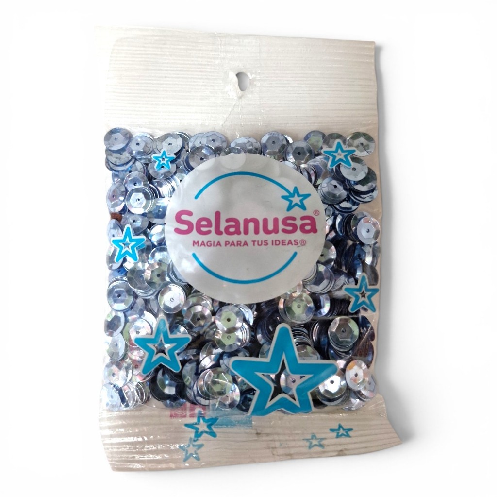 Lentejuela Selanusa azul cielo