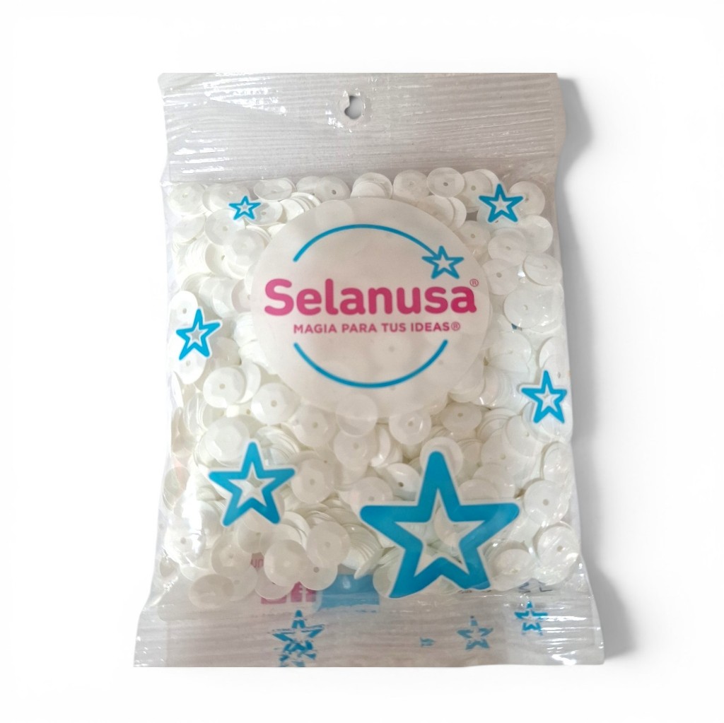 Lentejuela Selanusa blanco