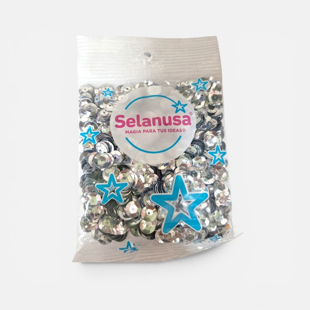 Lentejuela Selanusa plata