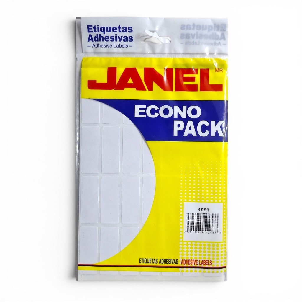 Etiquetas adhesivas janel #15 blanco
