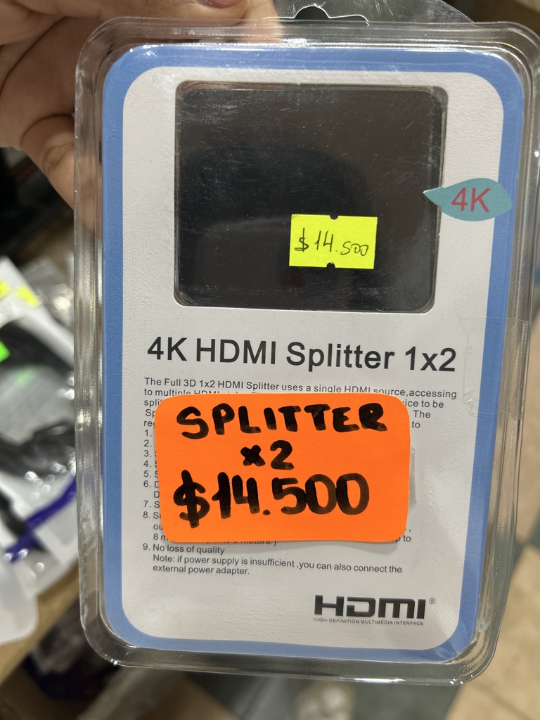 Splitter HDMI x2