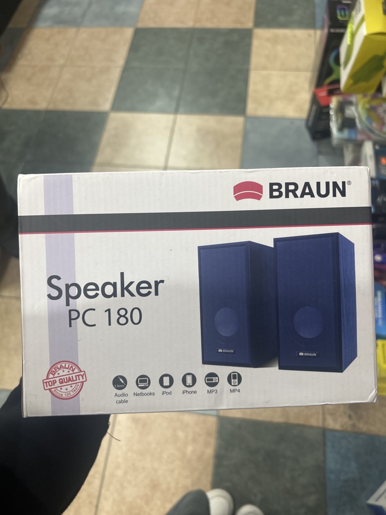 Parlante de pc braun OFERTA!!