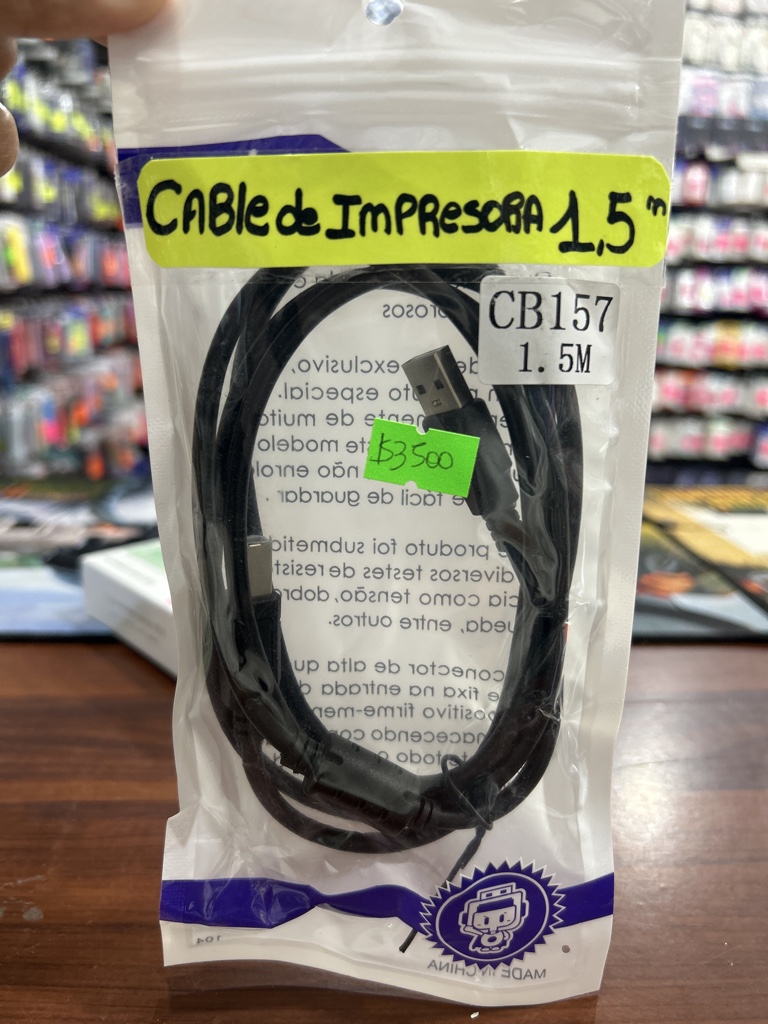 Cable de impresora 1,5m