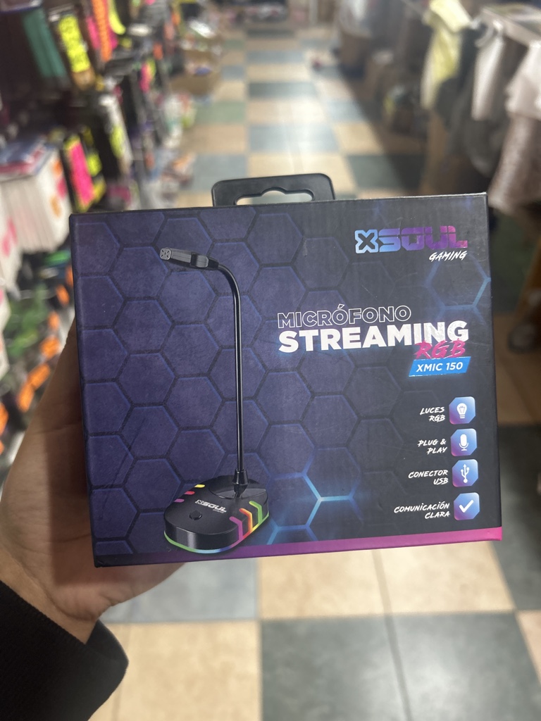 Microfono soul usb con RGB XMIC150