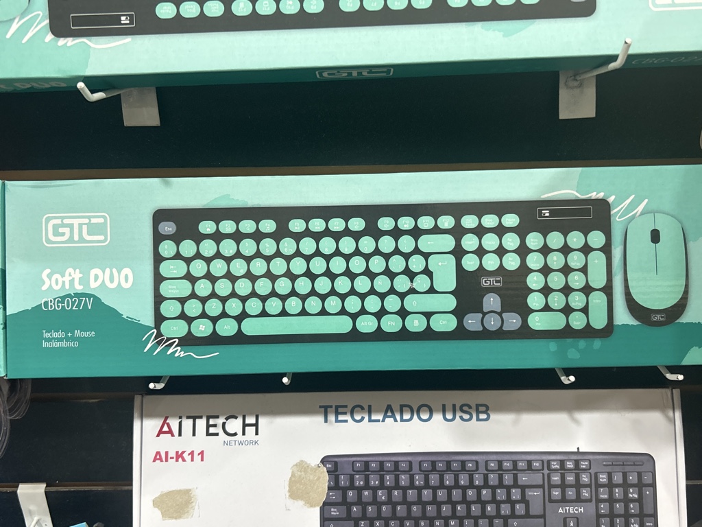 Mouse y teclado GTC Soft Dúo
