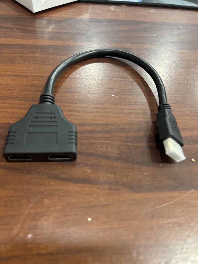 Cable adaptador 2HDMI A 1HDMI