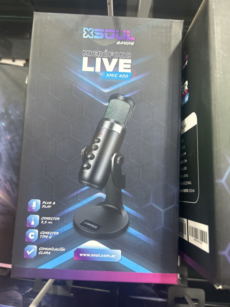 Microfono soul usb XMIC400