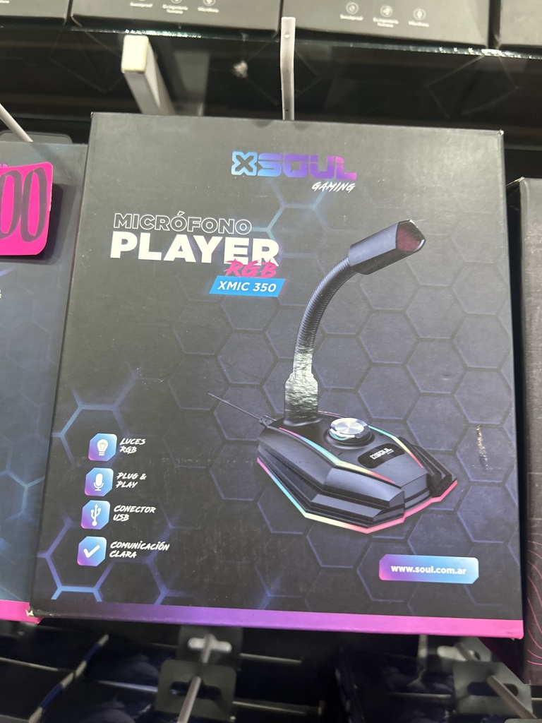 Microfono soul usb con RGB XMIC350
