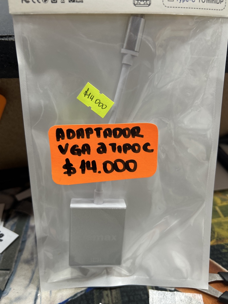 Adaptador VGA a TIPO C